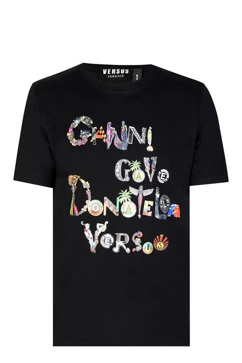 versus versace gianni short sleeve t shirt|Gianni Versace .